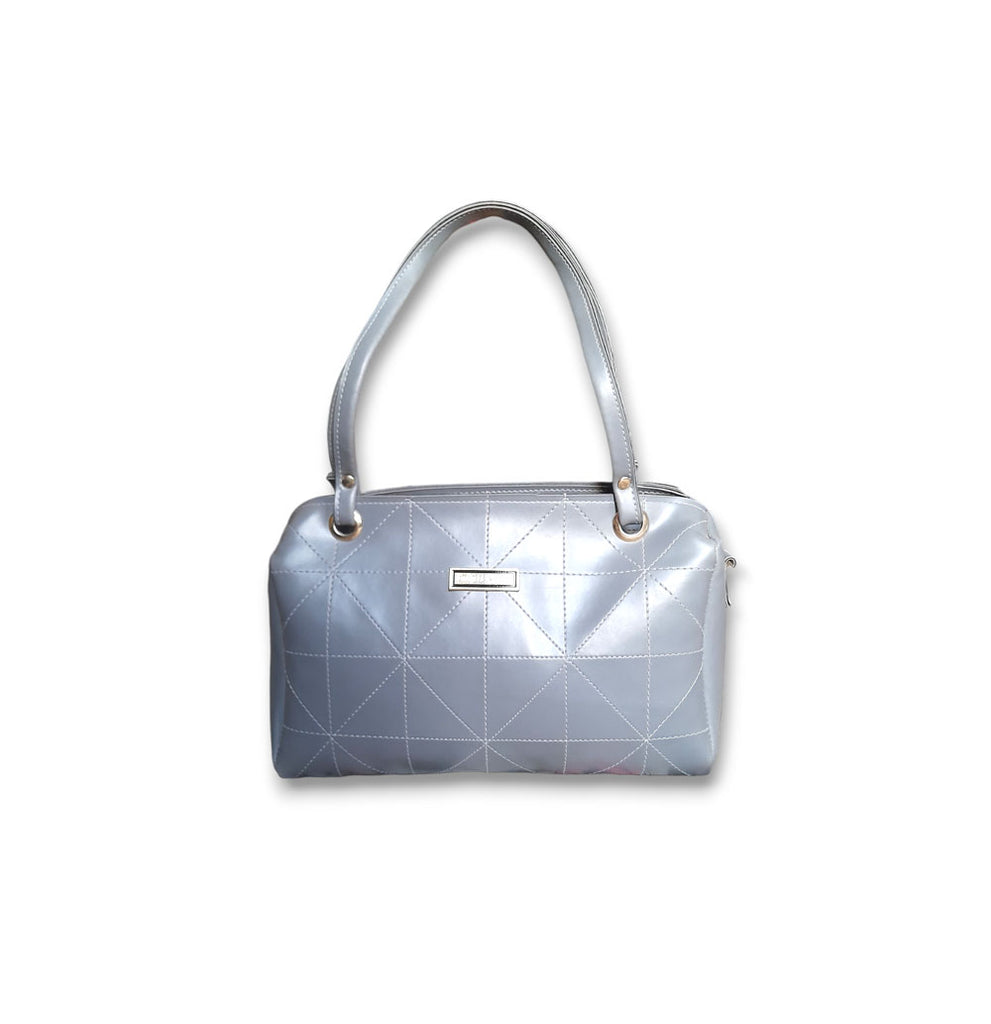GRAY HAND BAG